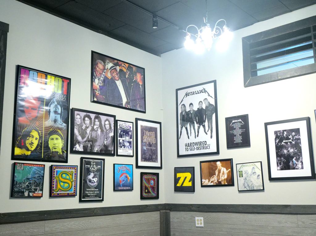 Rock 'n' roll memorabilia and band posters at That Little Pork Shop